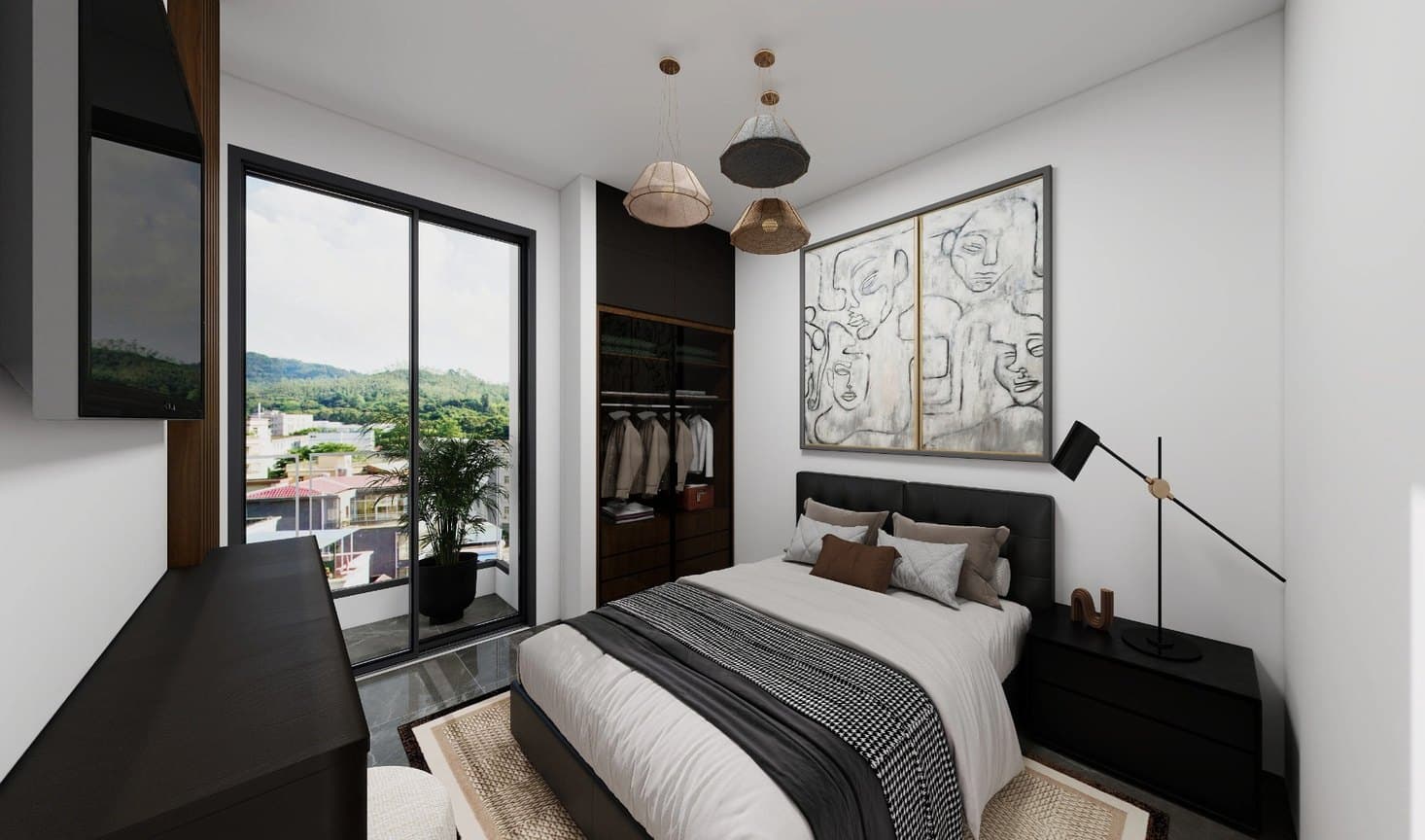 Apartment 2 bedroom with balcony