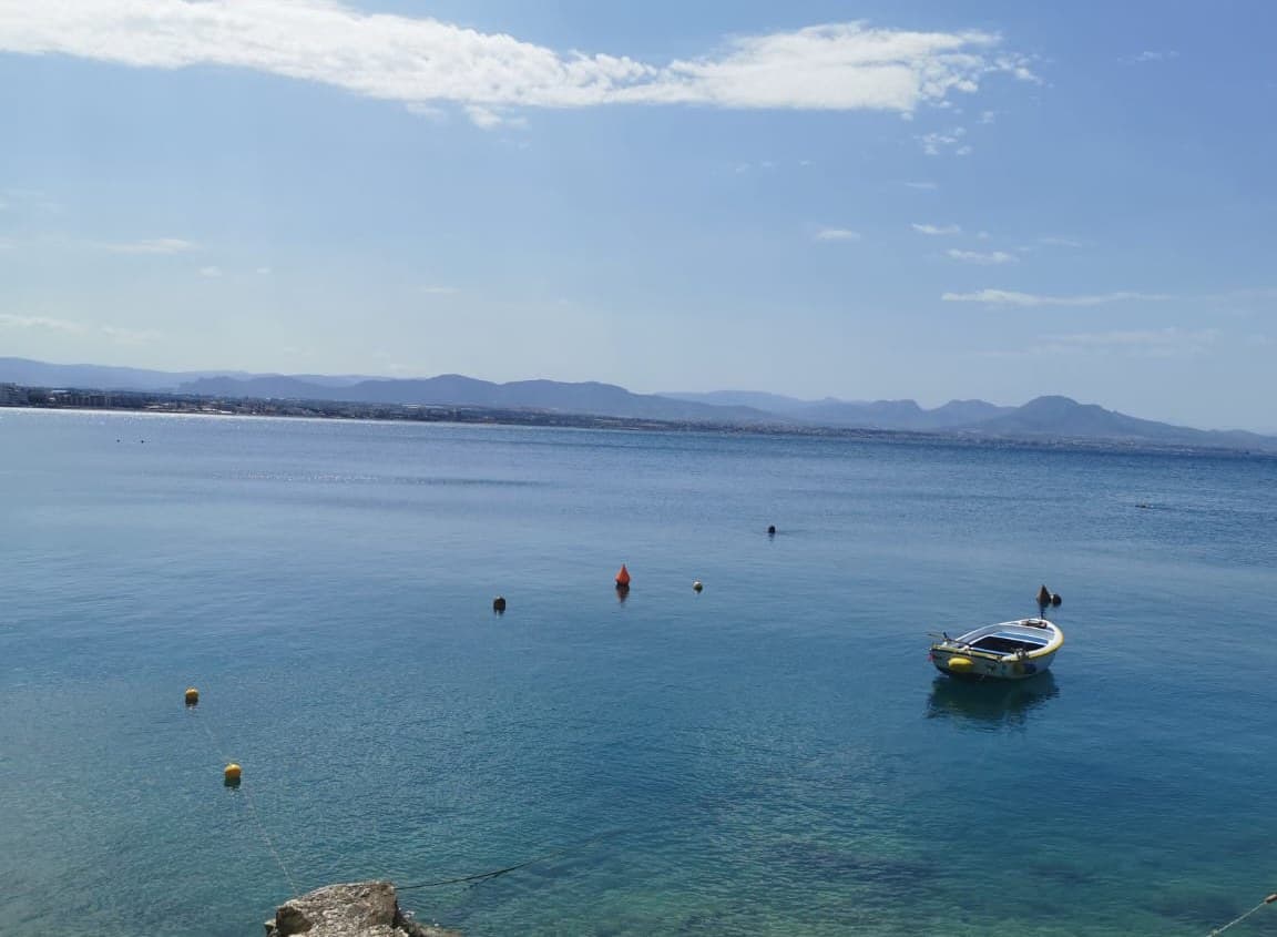 Blue Flag beach in Loutraki