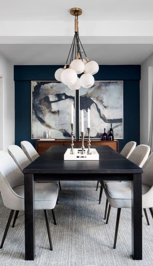 Elegant dining interior